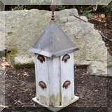L10. Wooden birdhouse. 